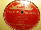 1904 ENRICO CARUSO 1st VICTOR Record Pagliacci Vesti la Giubba GRAND PRIZE 81032