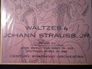 WARHOL-designed cover  EP - Camden - Johann Strauss, Jr - Waltzes - 1S/1S - EX+