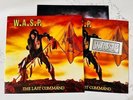W.A.S.P. - The Last Command JAPAN LP STICKER POSTER 1985 MINT ROCK METAL RARE