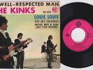 The KINKS * A Well Respected Man * 1965 French EP * BEAT FREAKBEAT *