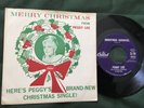 1958 PEGGY LEE “CHRISTMAS CAROUSEL” 45 +Tough Picture Sleeve On Capitol