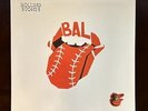 Rolling Stones Hackney Diamonds Baseball BALTIMORE ORIOLES White Vinyl Lt Ed MLB