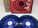 Annie Get Your Gun Box Set Al Goodman 45 RPM Blue Vinyl Irving Berlin RCA Record