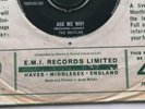 THE BEATLES  1963  U.K . 45     PLEASE PLEASE ME  RARE   INSTRUMENTS SLEEVE