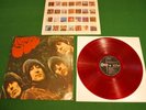 Beatles Rubber Soul Japan LP 2st press 1967 red vinyl Odeon OP-8156