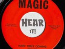 Superb Obscure Country Bopper 45 JOHNNY GORE Hard Times Coming / Roll MAGIC hear