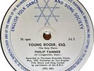 Philip Tanner. Young Roger, Esq. / Barbara Allen. English Folk Dance. JL2. M-