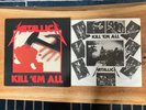 METALLICA Kill 'Em All MEGAFORCE LP A-1  1st pressing w/ Printed Inner RARE