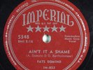 Rock & Roll R&B 78 FATS DOMINO Ain't It A Shame IMPERIAL 5348 V+ HEAR 1248