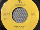 PYRAMID PLUS  Comin’ At Ya' Vinyl 45 Lifeworld LW1331 1st Press Funk ElectroVG++