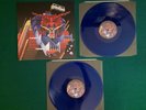 Judas Priest- Defenders of the Faith rare UK gatefold blue vinyl 2LP bonus trx