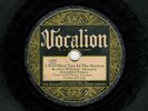 BROTHER WILLIAM'S MEMPHIS SANCTIFIED SINGERS  Vocalion 1482  G-  Jug Band gospel
