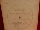 MOZART BOBESCO CAPPONE RISTENPART DEUX SYMPHONIES..LES DISCOPHILES DF 730.037 LP