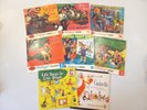 8 X VTG Childcraft Records & Others Jack Beanstalk Shoemaker Elves Peter Wolf...