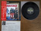 BLACK SABBATH Sabotage 1975 JAPAN LP w/ OBI RJ-7043 Vertigo