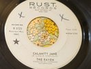 Top Mod Garage Dancer 45 The Raven Calamity Jane / Now She's Gone RUST HEAR