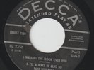 ERNEST TUBB Walking the Floor Over You/Rainbow at Midnight - Decca Extended Play