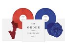New Order Substance Limited Edition Red Blue Color Vinyl 2 LP 1987 German Import