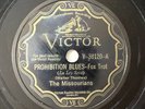 The Missourians Victor 38120 Prohibition Blues The Traffic 78 RPM Jazz Record E-