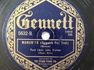 Jelly Roll Morton Gennett 5632 Tia Juana Mamamita 78 RPM Jazz Record V-