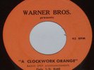 A CLOCKWORK ORANGE Rare Radio Spot Announcements Seven Inch Vinyl