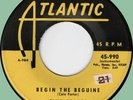 TINY GRIMES Begin the Beguine / The Man I Love 45rpm Atlantic 1952 early press