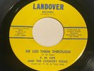 P.W. Sipe: He Led Them Through / Christmas Comes And Goes 45 - Bluegrass