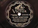 BLUES JAZZ LOUIS DUMAINE ORCH GENEVIEVE DAVIS I've Got Something VICTOR 20648  E