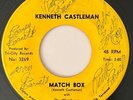 KENNETH CASTLEMAN with THE WANDERERS Match Box CARL PERKINS TRI CITY
