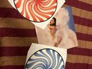 KATY PERRY - TEENAGE DREAM ‘PEPPERMINT SWIRL’ URBAN OUTFITTERS EXC VINYL *RARE*