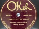 Country-Fiddlin' John Carson-Turkey In The Straw/Run, N*gger, Run-OKeh 40230-E-