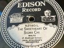 Edison Diamond Disc Record #52140 