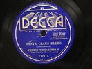 BLUES PEETIE WHEATSTRAW Santa Claus Blues DECCA 7129  V++