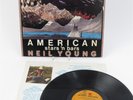 Signed LP Record Neil Young American Stars N' Bars Signature on Cover 0798