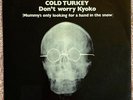 PLASTIC ONO BAND 45 /PICTURE SLEEVE Cold Turkey / Don’t Worry  APPLE 1813 NM Con