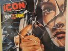 ICON Night Of The Crime 1985 LP GLAM/HAIR METAL HARD ROCK ORG PRS RARE VINYL