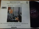 ROBERT CASADESUS - VAN BEINUM /  BEETHOVEN concertos 1 & 4  PHILIPS HI-FI STEREO