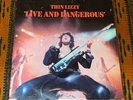 Thin Lizzy - Live and Dangerous 2-LP Vertigo 6641 810 1978 Press Netherlands VG+