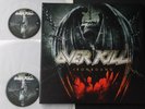 Overkill – Ironbound 2LP VINYL 1st PRESS THRASH METAL 2010 CLEAR Gama Bomb