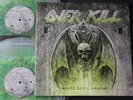 Overkill – White Devil Armory 2LP THRASH METAL 2014 SPLATTERED GREEN YELLOW GREY