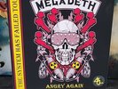 Megadeth Angry Again/Kick The Chair 45rpm Free First Class Shipping