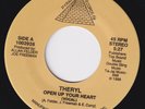 THERYL Open Up Your Heart MASTERPIECE modern soul 45 stepper synth boogie HEAR