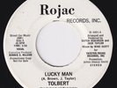 TOLBERT Lucky Man RARE  modern soul 45 disco boogie Rojac Got To Be Free OC HEAR