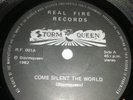 storm queen raising the roof come silent the world7'' vinyl record heavy metal