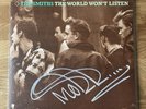 Signed THE SMITHS The World Won't Listen autographed 2x LP 2023 tour Morrissey
