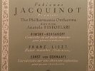 F6 MGM 101 RIMSKY-KORSAKOV LISZT TOTENTANZ DOHNANYI *FABIENNE JACQUINOT* EX+/NM