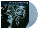 Louis Armstrong *What A Wonderful World Great Satchmo Live BLUE RECORD LP VINYL