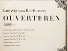 Franz Konwitschny: Beethoven- Ouvertures / Eterna 825 121, 1st stereo
