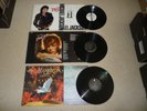 DAVID BOWIE YOUNG AMERICANS, MICHAEL JACKSON BAD, MISSION CARVED IN SAND VINYLS