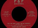 FOUR BELOW ZERO Tell Me Why (Can't We Be Friends) 45 P&P Rare 70s NYC Sweet Soul